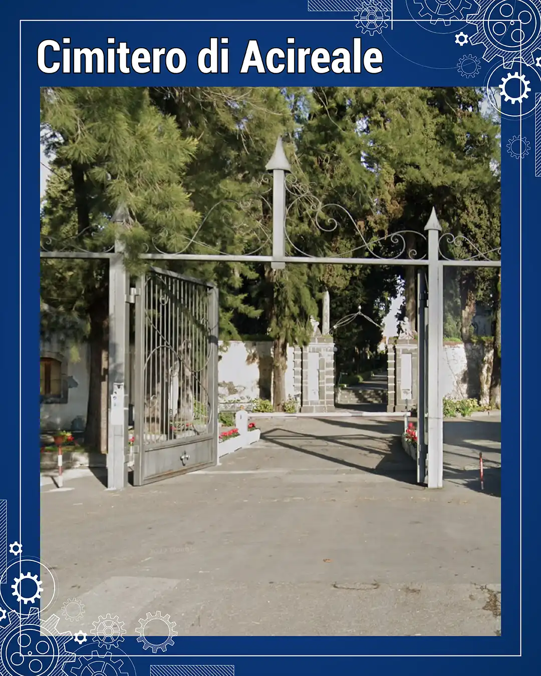 2023-01-15 Cimitero di Acireale – Impianto di videosorveglianza