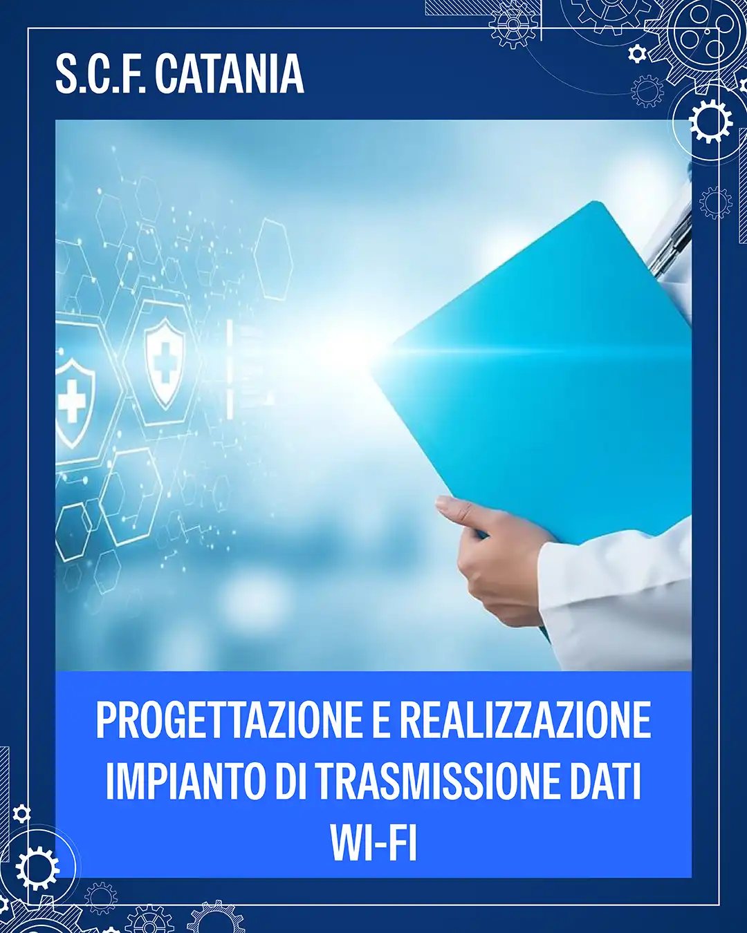 2024-01-15 SCF Realizzazione impianto trasmissione dati Wi-Fi
