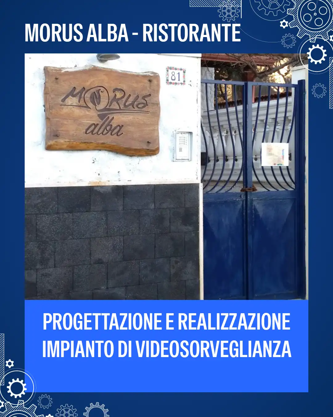 2025-04-25 Morus Alba – Progettazione e Realizzazione di un impianto di Videosorveglianza