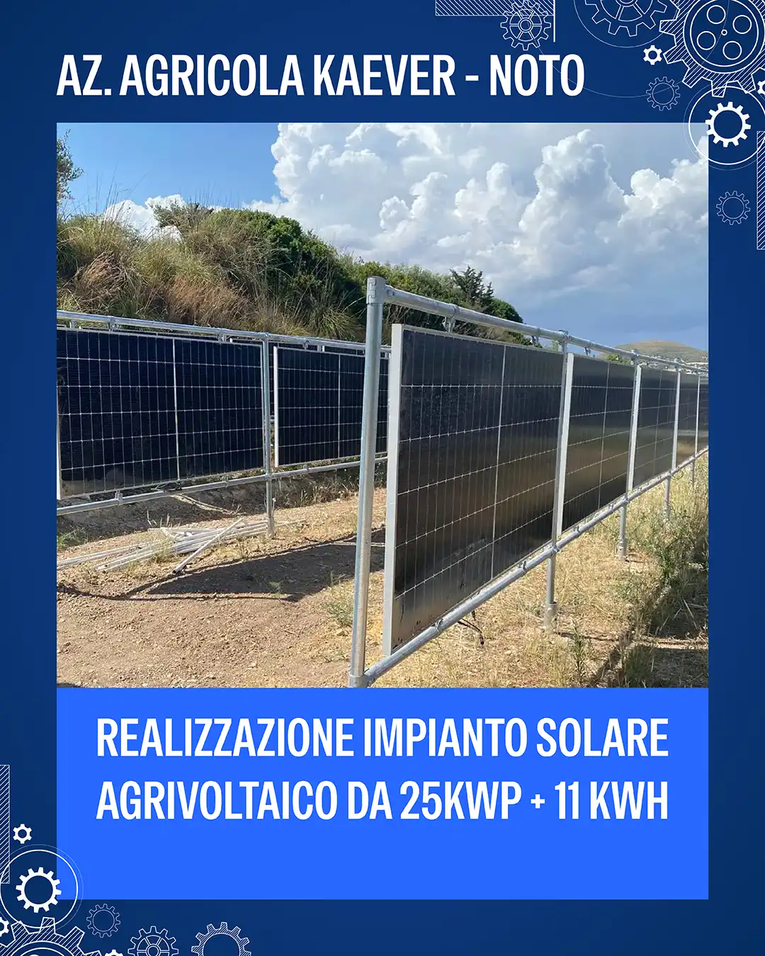 2026-10-07 Realizzazione impianto fotovoltaico da 25kWp + 11kWh