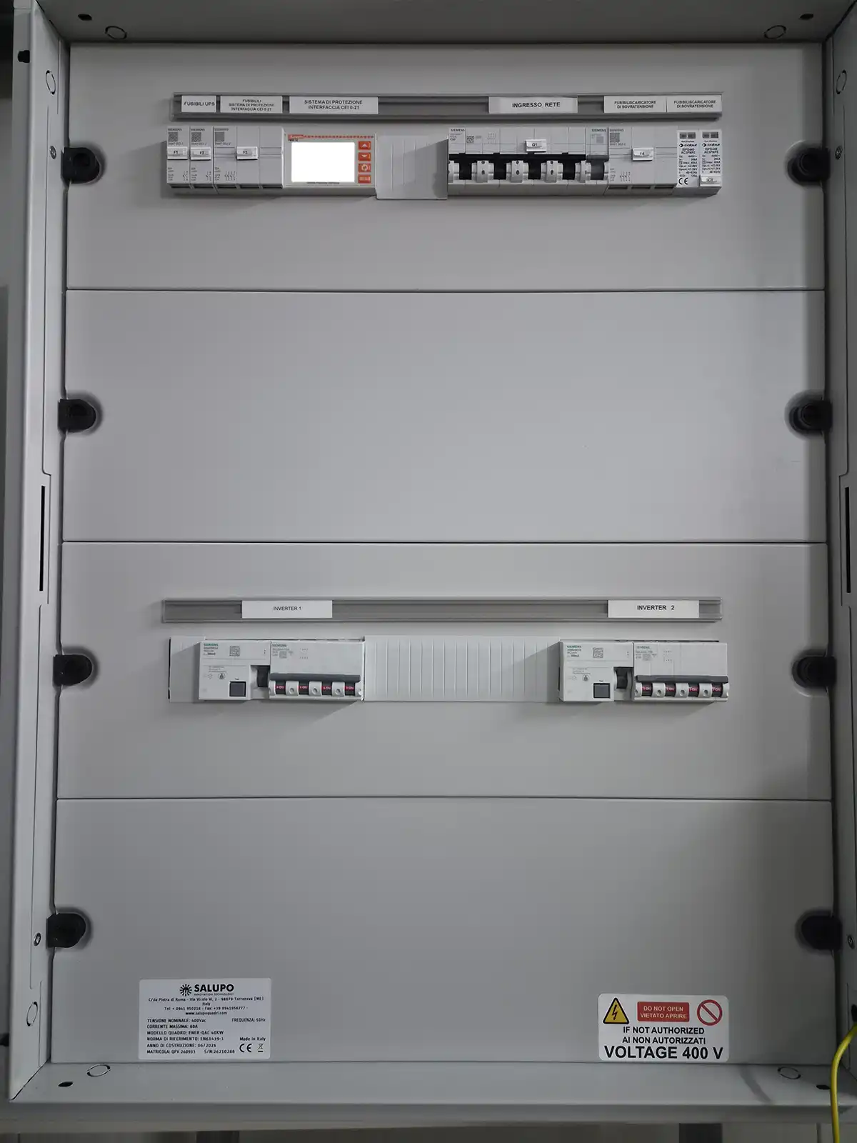 Siagri Service progettazione e realizzazione impianto fotovoltaico da 40kWp + 40kWh 01