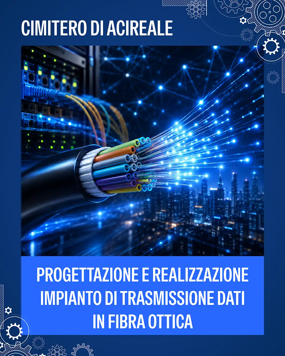 2025-11-22 San Sebastiano Srl – Progettazione e Realizzazione di un impianto di trasmissione dati in fibra ottica